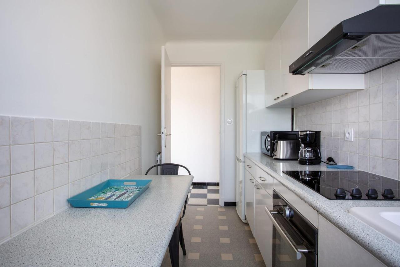 Apartment T2 Air-Conditioned Sea View Saint-Laurent-du-Var Kültér fotó